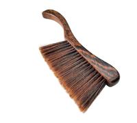 Yardwe Brush Coffee Wood Portable Guqin with Cleaning and Solid Handle Bristles for Effective Dust Removal on Keyboards Musical Instruments