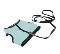 Yardwe Bunny Harness and Leash Sky Blue Xl Rabbit Lead Harness Soft Adjustable Vest for Small Pets Walking and Outdoor Use