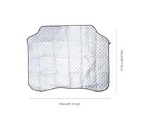 Yardwe Car Front Windshield Snow Cover with Strong Magnetic Suction Frost Defense Shield with Side Wings for Suvs and Cars All-season Sunshade and Ice Protector