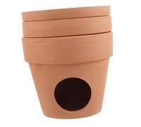 Yardwe Ceramic Hamster Hideout with Built Ice Pack Refreshing Summer Retreat for Hamsters and Chinchillas Heat Management Natural Habitat Experience