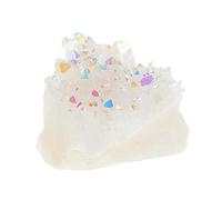 Yardwe Chakra Crystals Seven Color Natural Raw Stones for Energy Balance Polished Palm Gemstones for Yoga Meditation and Office Decor Calm and Wellbeing