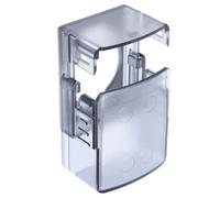 Yardwe Childproof Lock Box Safety Door Lock Cover Plastic Protect Boy Protect Girl from Locking Doors