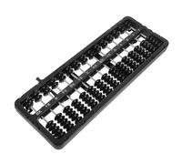 Yardwe Chinese Abacus for Rods with Beads Each Quick Reset Function for Arithmetic Learning Plastic Educational Math Tool for Boys
