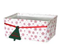 Yardwe Christmas Storage Basket, Xmas Storage Basket, Oxford Cloth, Sturdy Construction, Organizing Sundries, Closet Cabinet, Home Office