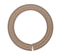 Yardwe Coffee Synthetic Material Wooden Sound Hole Rosette for Acoustic Classical Guitar Easy to Install round Shape Guitar Rosette Accessory That Doesn't Affect Sound Quality