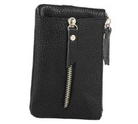 Yardwe Coin Purse Small Wallet Portable Leather Key Pouch for Everyday Use Changes Bag Key Purse