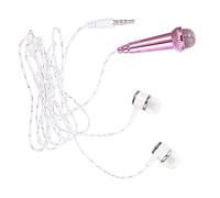 Yardwe Compact Miniature Condenser Microphone for Singing and Voice Recording with USB Connectivity Plastic Material for Podcasting and Home Use with Family and Friends