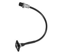 Yardwe Conference Mic Cable with Eight-Pin D-Type round Hole Design Male to Female Connector Stable Performance to Minimise Background Noise for Noisy Environments