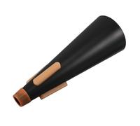 Yardwe Conical Trumpet Mute Straight Design for Noise Reduction Lightweight Practice Silencer for Jazz and Classical Musicians Compact Portable Sound Dampener for Quiet Sessions