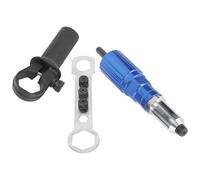 Yardwe Cordless Electric Rivet Gun Adapter Kit with Aluminum Alloy Conversion Heads, Multi-Functional Rivet Nut Drill Attachment Set for Home Improvement and Furniture Assembly