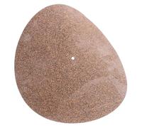 Yardwe Cork Turntable Mat Slipmat for Vinyl Records Protective Mat Record Pad No Groove to Improve Grip and Reduce Vibration