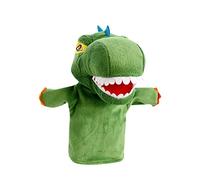 Yardwe Creative Dinosaur Hand Puppet Interactive Plush for Comfortable Wear Engaging Role Play with Moving Mouth Adorable Cartoon Design to Spark Imagination and Fun