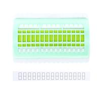 Yardwe Cross Stitch Thread Organizer Holds More Floss Mini Plastic Thread Arranger with 30 Holes and Easy to Carry, Stitch Tool for Home Embroidery Projects