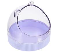 Yardwe Cute Hamster Food Bowl Acrylic Hamster Dish for Small Animals Detachable Water Bowl Suitable for Guinea Pigs and Chinchillas