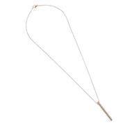 Yardwe Cylindrical Memorial Cremation Necklace Pendant Urn Container Ash Jewelry Rose Gold Perfume Bottle Necklace for Remembering Loved Ones