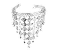 Yardwe Dance Headdress Girls Head Ornament Belly Dancer Headpiece for Women Festival Party Wedding Performance