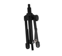 Yardwe Desktop Microphone Tripod Stand with Adjustable Height and Distance, Foldable Design Alloy Microphone Holder Bracket for Lectures and Online Chat