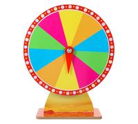 Yardwe Desktop Mounted Roulette Wheel Game for Raffles and Carnivals