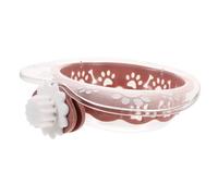 Yardwe Detachable Heart-shaped Dog Feeder Bowl Fixed Water Bowl for Pets for Cages Lightweight Convenient Hanging Cats