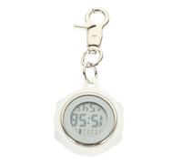 Yardwe Digital Nurse Fob Watch with Precision Movement and Lightweight Silicone Keychain Design, Easy to Clip for Daily Life and Work in The Hospital, Nurse Pocket Watch
