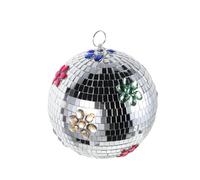 Yardwe Disco Laser Ball Hanging Decoration Mirror Ball for Party Wedding Dance Floor Disco Party Light and Mirror Surface