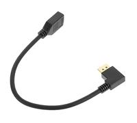 Yardwe Displayport Extension Cable High Definition Male to Female Adapter for PC and Monitor Durable Design for Stable Signal Transmission for Home and Office Use