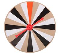 Yardwe DIY Fortune Game Wheel Game Prop for Parties Educational Fun and Gatherings Lightweight Design for Raffles Carnival Activities and Family Entertainment