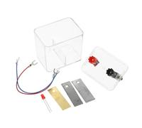 Yardwe DIY Fruit Battery Science Experiment Kit with Copper Iron Zinc Original Cell Project for Educational Physics and Energy Research