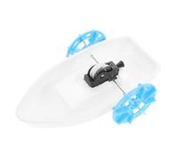 Yardwe DIY Toy Boat for Kids Educational Plastic Bath Toy Mini Science Experiment Model for Toddler Water Play Craft Assembly Kit for Creative Learning