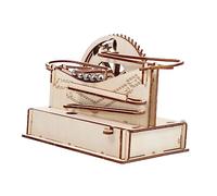 Yardwe Diy Wooden Run Puzzle Toy for Students Engaging Marble Maze Game Enhances Logic Thinking and Coordination Smooth-fit Crafting Without Tools Safe