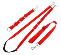 Yardwe Dog Grooming Loops Set for Bathing and Grooming with Multiple Attachment Loops Gentle Restraint and Effortless Operation Sturdy Polypropylene Fiber Dog Tie out Rope Harness