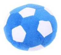 Yardwe Dog Plush Soccer Ball for Dogs Bite-resistant Molar Chew Interactive Pet Exercising Soft Stuffed Football for Indoor Play