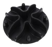 Yardwe Dog Slow Feeder Bowl Insert Soft Silicone Slip Feeding for Puppies and Dogs Promotes Slow Eating Easy to Clean Large Black