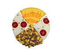 Yardwe Dog Sniff Mat Interactive Pet Feeder Pad Sound for Puppy and Rabbit Pet Training Mat