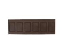 Yardwe Dollhouse Wainscot: Miniature Wall Moulding - Dollhouse Trim - Self-Adhesive Baseboard Skirting Board - Decorative Molding For Wall