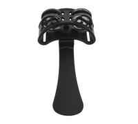 Yardwe Double Row Hand Bell Tambourine Musical Percussion Instrument with Resonant Jingles Lightweight Handheld Shaker Drum for Stage Performance African Drum Ensemble and Music Education
