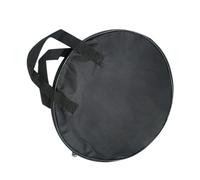 Yardwe Drum Practice Pad Bag Portable Oxford Cloth Storage Case with Handle for Drum Hardware and Snare Protection Durable and Reliable for Travel and Live