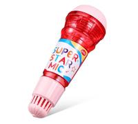Yardwe Echo Microphone Toy Boys and Girls Microphone for Speech Therapy Plastic Fake Mic for Parties and Play Easy to Use