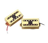 Yardwe Electric Guitar Pickups Gold Humbucker Bridge Pick Alnico Pickups for Guitar Bass Use