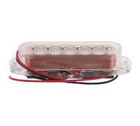 Yardwe Electric Guitar Single Coil Pickup Replacement Open Style Guitar Pickup Single Coil Pole Piece Spacing for Electric Guitar Musicians