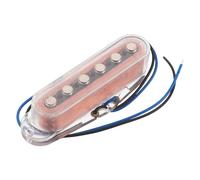 Yardwe Electric Guitar Single Pickup St Style Open Coil Pole Piece Spacing High Output Noiseless Single Coil Guitar Pickup Replacement for Musicians Practicing at Home