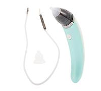 Yardwe Electric Nose with Ergonomic Design Mucus and Earwax Cleaner Suction Tips Convenient and Safe for Newborns Essential Care Tool Green