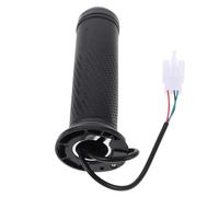 Yardwe Electric Scooter Throttle Handle Right-Hand Twist Grip for E-Bikes and Bicycles Ergonomic High Sensitivity Speed Controller with Weather-Resistant Design for Daily Commuting