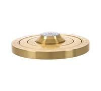 Yardwe Feng Shui Portable Bagua Compass Mini Rotating Luo Pan Handheld Decor for Luck Traditional Chinese Design Copper Material for Home and Travel Use