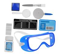 Yardwe Fingerprint Analysis Set Educational Forensic Science Kit for Detective Role Play Inspiring Creativity and Scientific Discovery Unique for Young