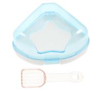 Yardwe Five-pointed Star Hamster Bathtub Small Animal Bathing Tub Plastic Hamster Bathroom