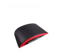 Yardwe Foldable Abdominal Mat Sit up Pad Back Support Fitness Training Board Cushion for Core and Waist Workouts Black Red