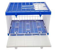 Yardwe Foldable Plastic Pigeon Carrier Cage Lightweight Bird for Racing Training and Transport with Quick Release Structure Weather-resistant Design