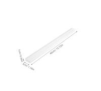 Yardwe Food Ticket Holder: Commercial Check Rack 15.7" Length - Acrylic Table Paperweight - Menu Bill Display Organizer for Cafe And Dining Service