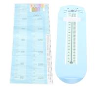 Yardwe Foot Measuring Device and Height Sticker Shoe Sizer Tool Self-Adhesive Height Sticker for Boy Girl Decor Measurement Tool Wall Decal for Growth Chart